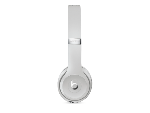 Beats solo 3 wireless in satin silver sale